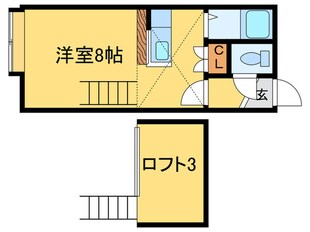 アルパ月寒の物件間取画像